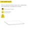 Nuwatt 1x4 ft Flat Panel LED Surface Mount Ceiling Light 3CCT 3000KKK Selectable 120-277V, PK2 NW-SM-1X4-40W-3CT-UV-2P - alternate 2